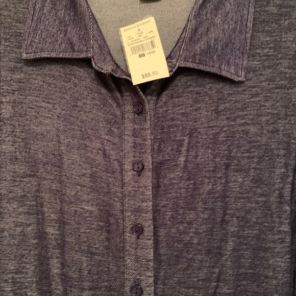 Denim top, multicolor skirt maxi dress - Picture 8 of 9